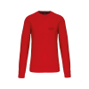 sweat-shirt-col-rond-coton-unisexe-personnalisable-rouge Sweat-shirt col rond unisexe 360 g/m² personnalisable