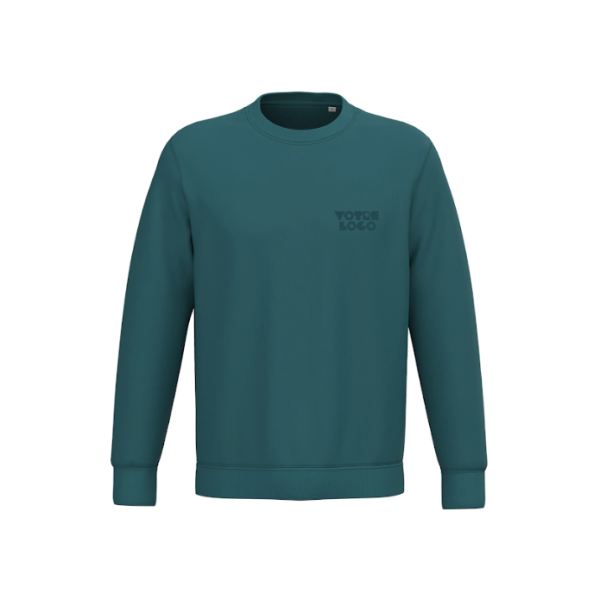 Sweat-shirt écoresponsable à col rond unisexe 350 g/m² personnalisable