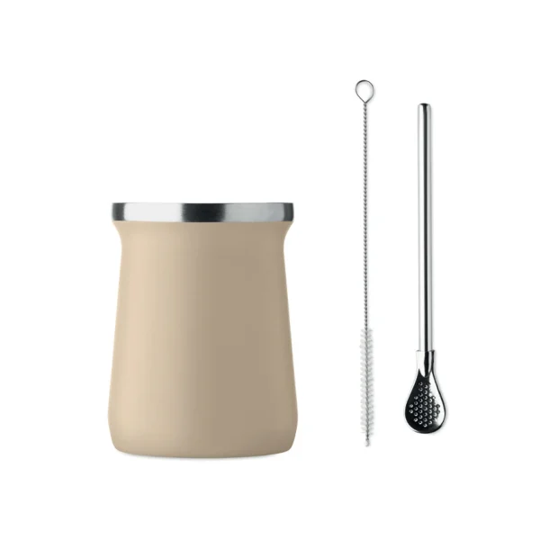 Tasse à yerba maté à double paroi 240 ml personnalisable