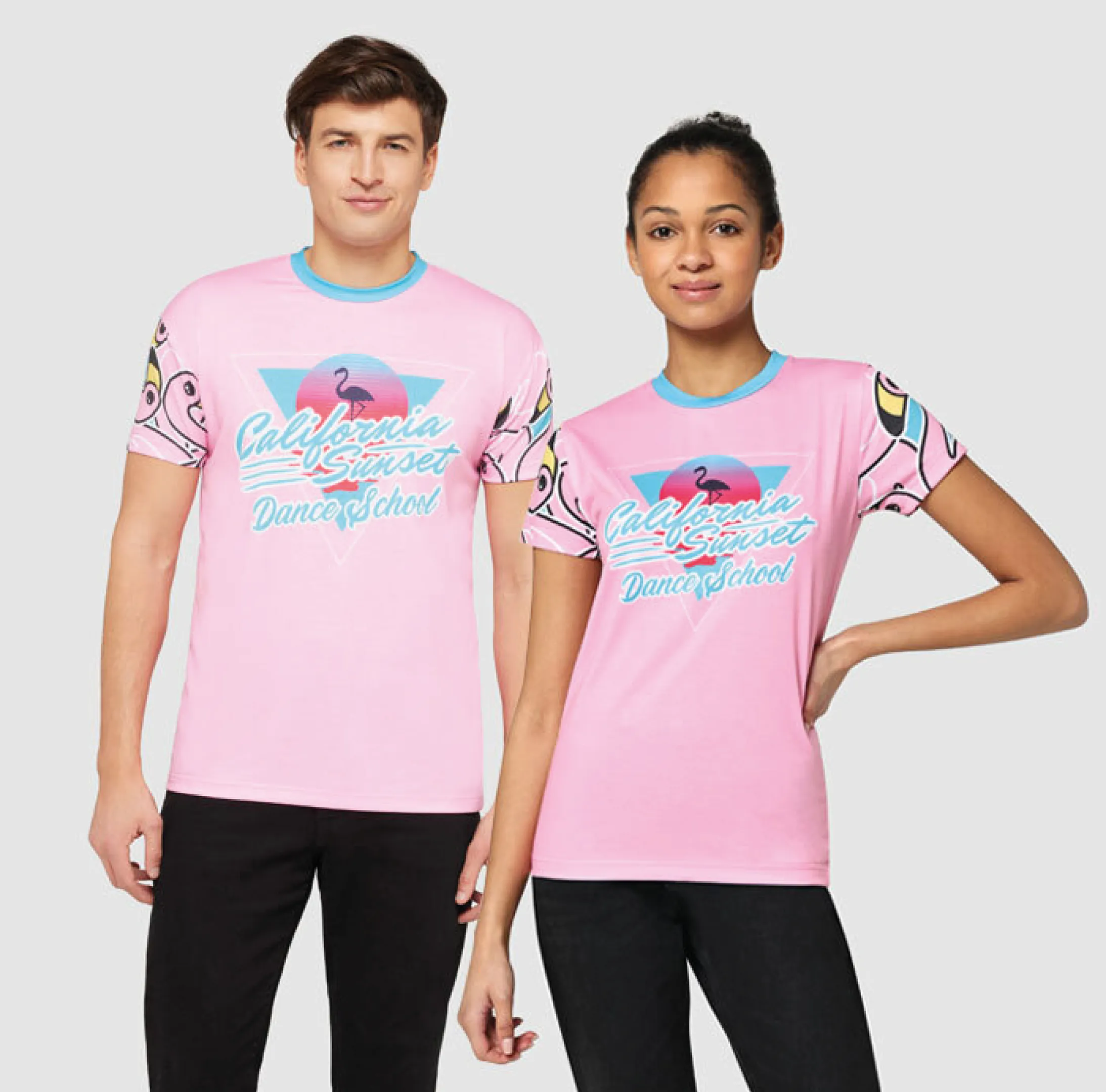 tee-shirt-manches-courtes-entierement-personnalisable.webp T-shirt en polyester toucher coton 100% personnalisable