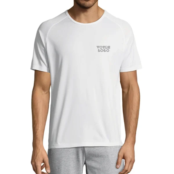 T-Shirt de sport unisexe 140gr personnalisable express