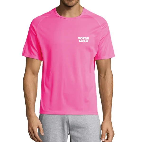 T-Shirt de sport unisexe 140gr personnalisable express