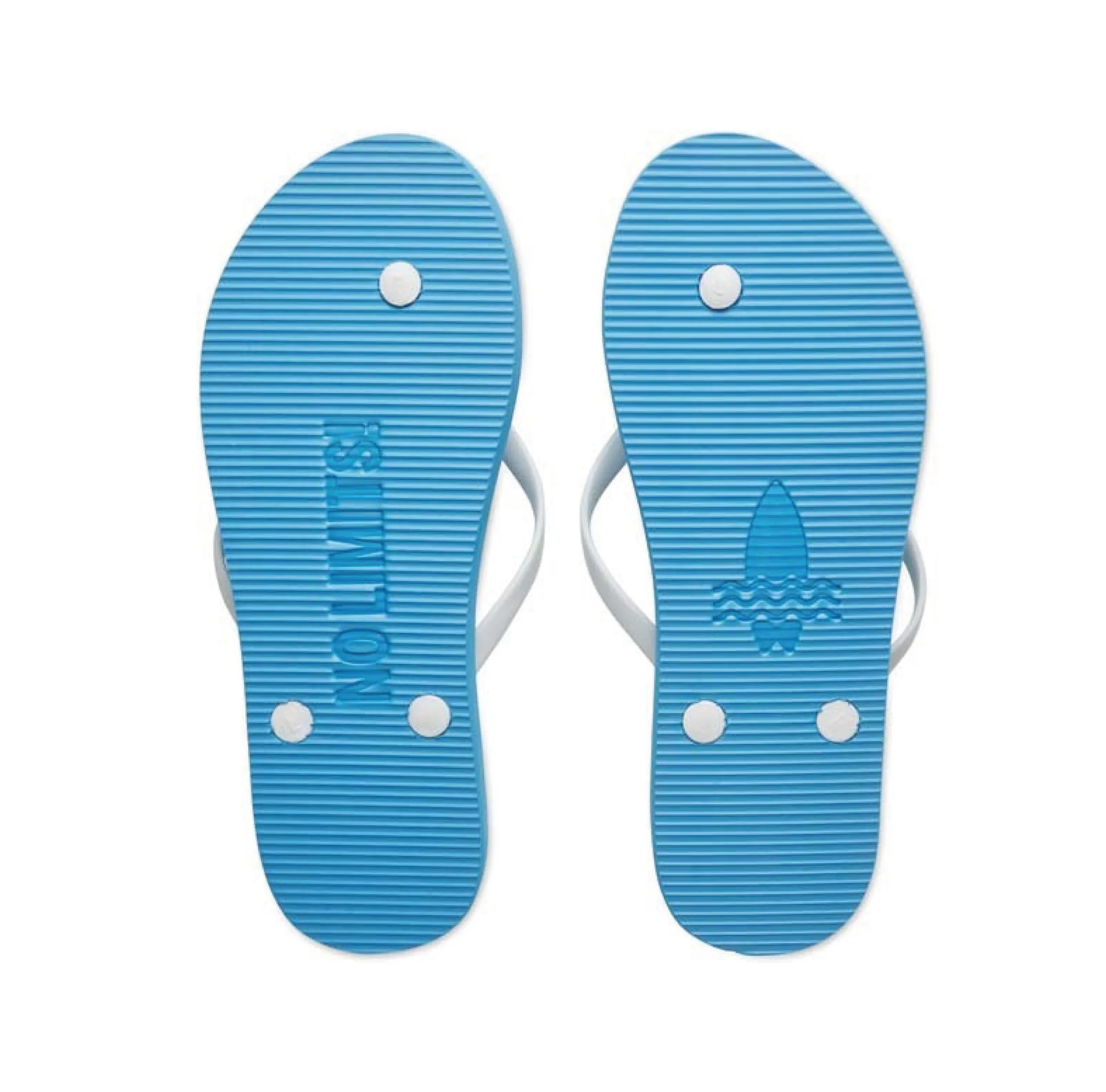 tongs-logo-dessous-semelle-entierement-personnalisable Tongs 100% personnalisables