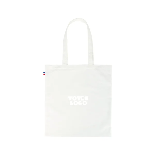 Tote bag 150 gr/m² en 100% coton tissé Made in France personnalisable