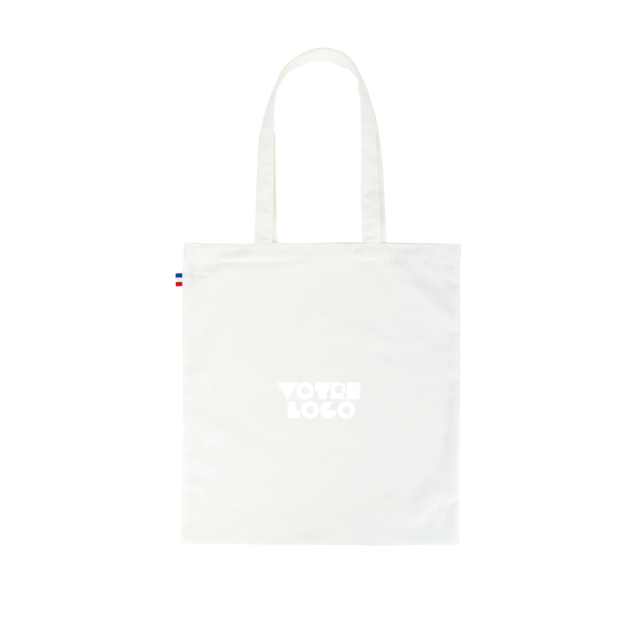 Tote bag en tissu épais 240 gr/m² 100% coton tissé Made in France personnalisable