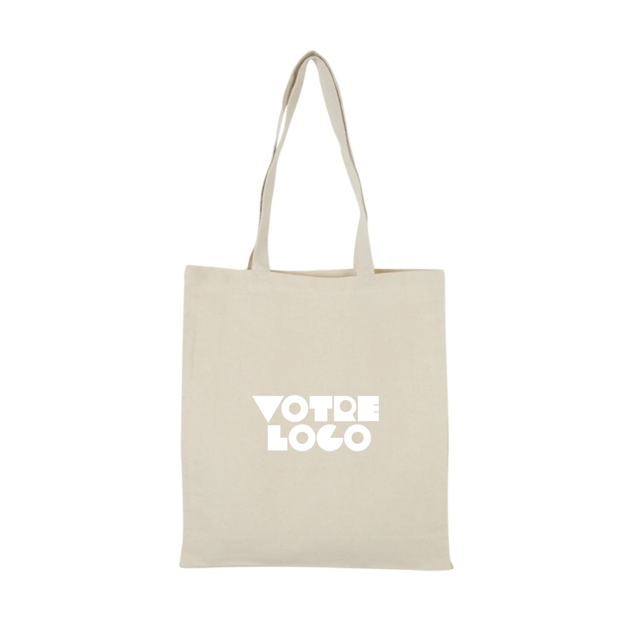 Tote-bag coton 230gr écru personnalisable express