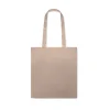 tote-bag-coton-beige-personnalisable Sac shopping en coton avec anses longues 140g/m² personnalisable