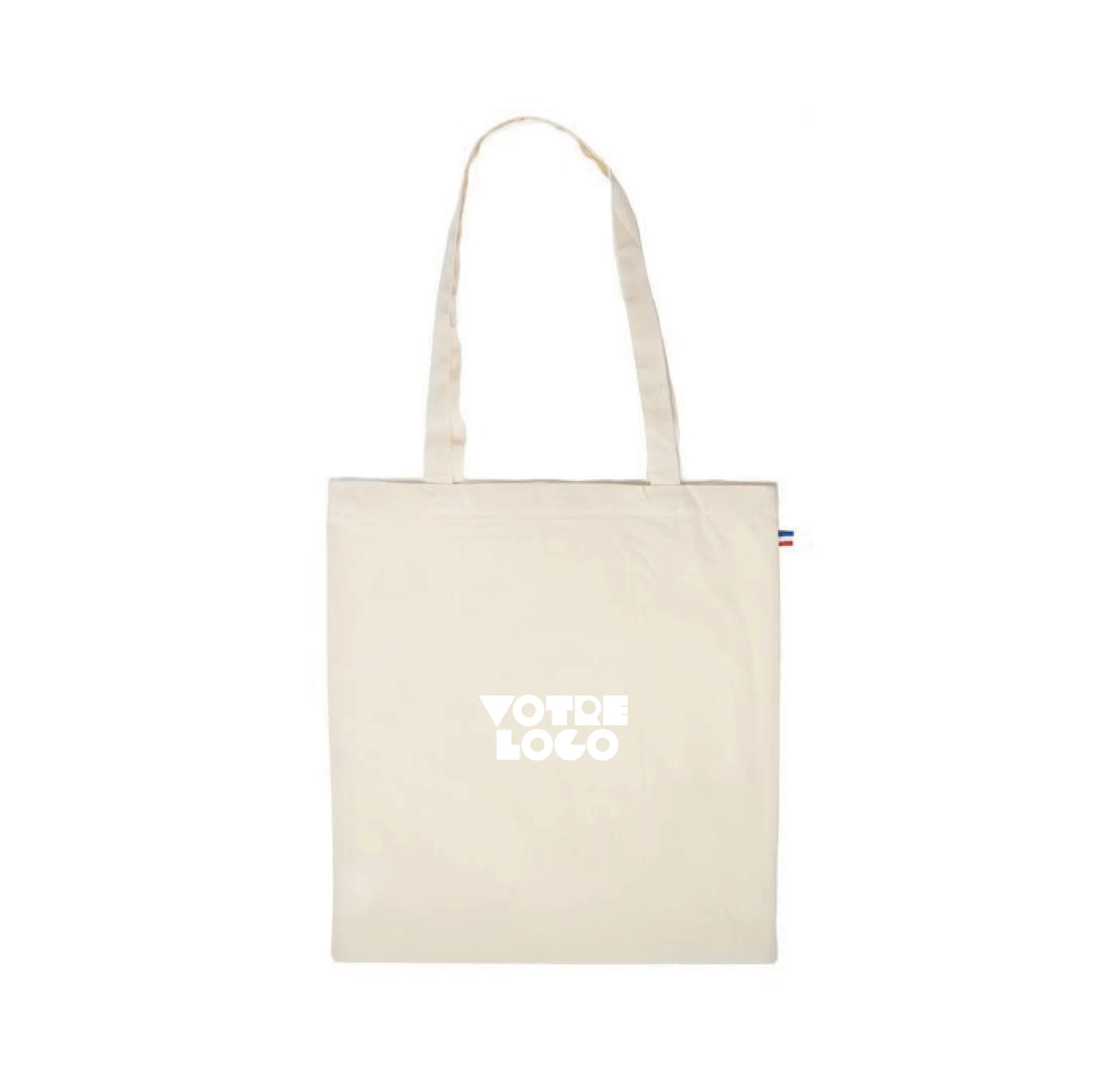 totebag-ecru-coton-madeinfrance-personnalisable.webp Sac coton 220gr Made in France personnalisable express