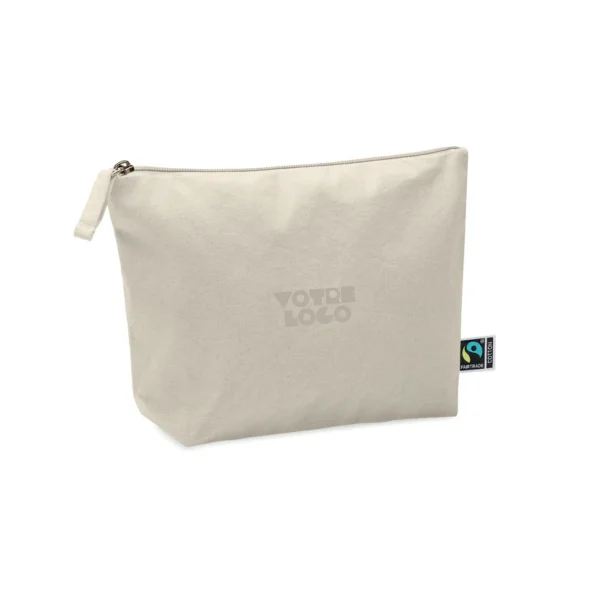 Trousse à cosmétiques en coton 180gr/m² personnalisable