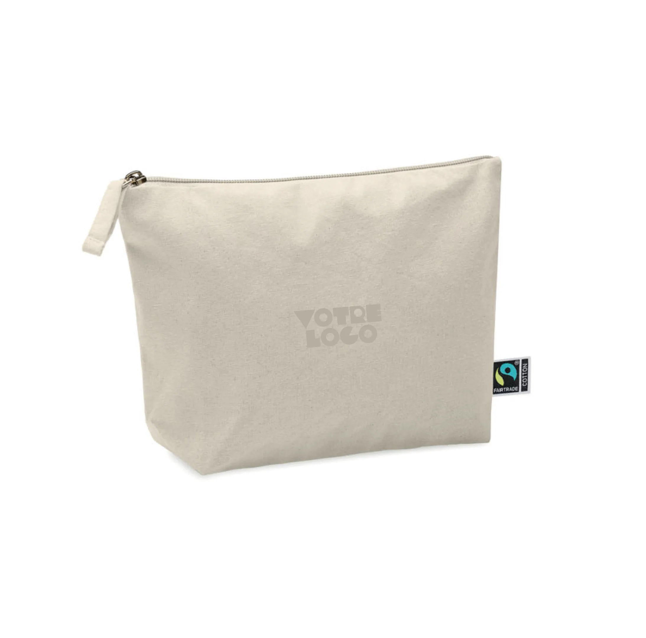 Trousse à cosmétiques en coton 180gr/m² personnalisable