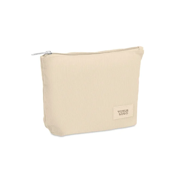 Trousse à cosmétiques en velours 220 gr/m² personnalisable