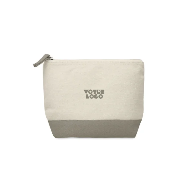 Trousse à maquillage en coton 340gr/m2 personnalisable