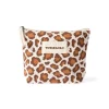Trousse de toilette leopard 200 g/m² personnalisable