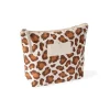 Trousse de toilette leopard 200 g/m² personnalisable