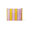 trousse-toilette-rayee-rose-personnalisable Trousse de toilette 200 gr/m2 personnalisable