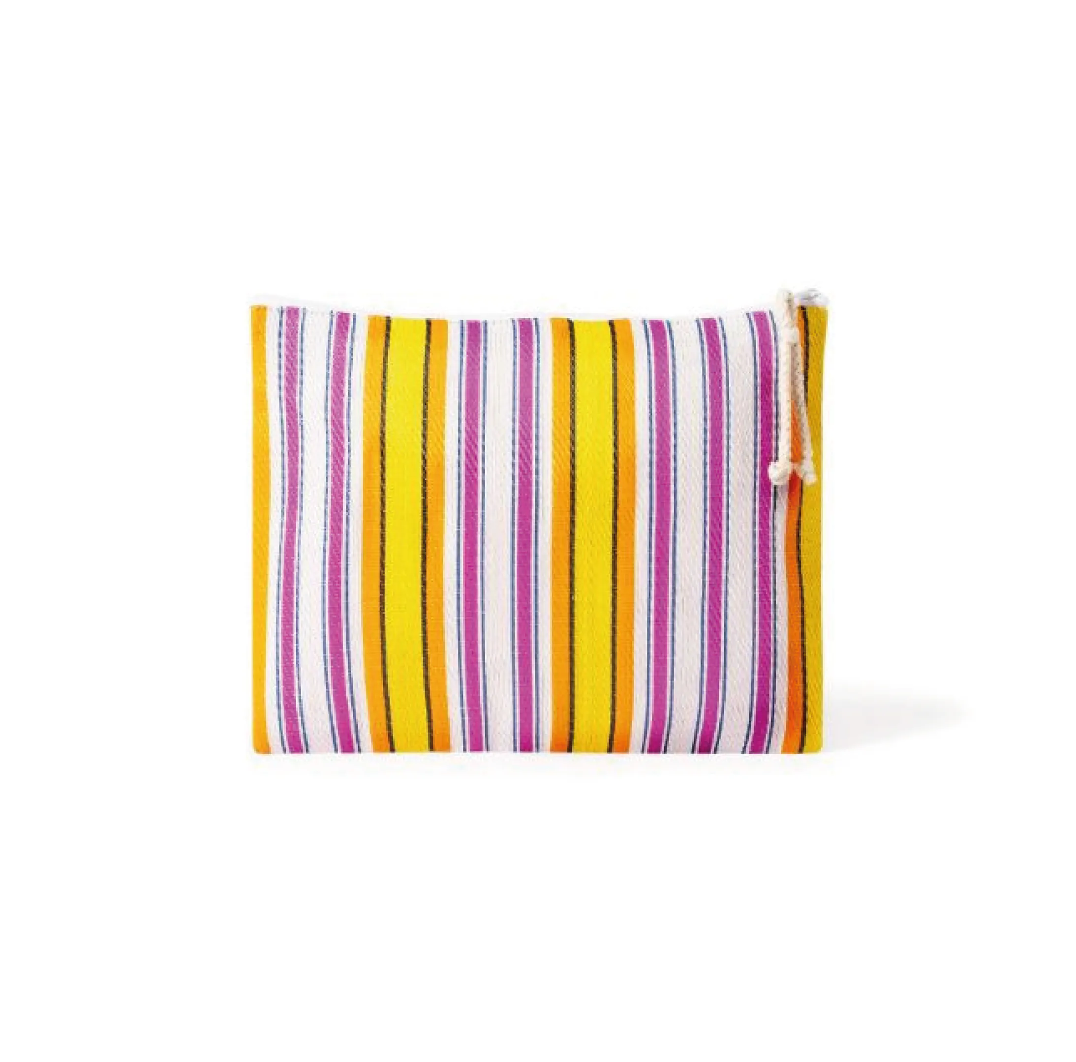 trousse-toilette-rayee-rose-personnalisable Trousse de toilette 200 gr/m2 personnalisable