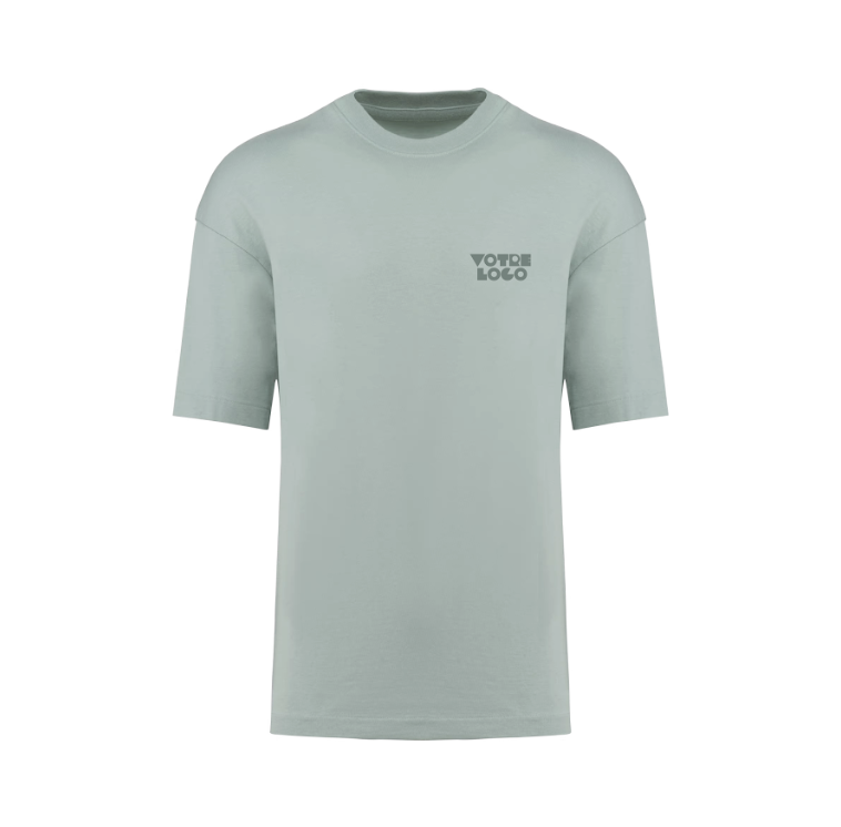 T-shirt unisexe oversize manches courtes 220 g/m² personnalisable