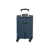 valise-cabine-bleue-personnalisable Valise cabine trolley en polyester RPET 600D personnalisable