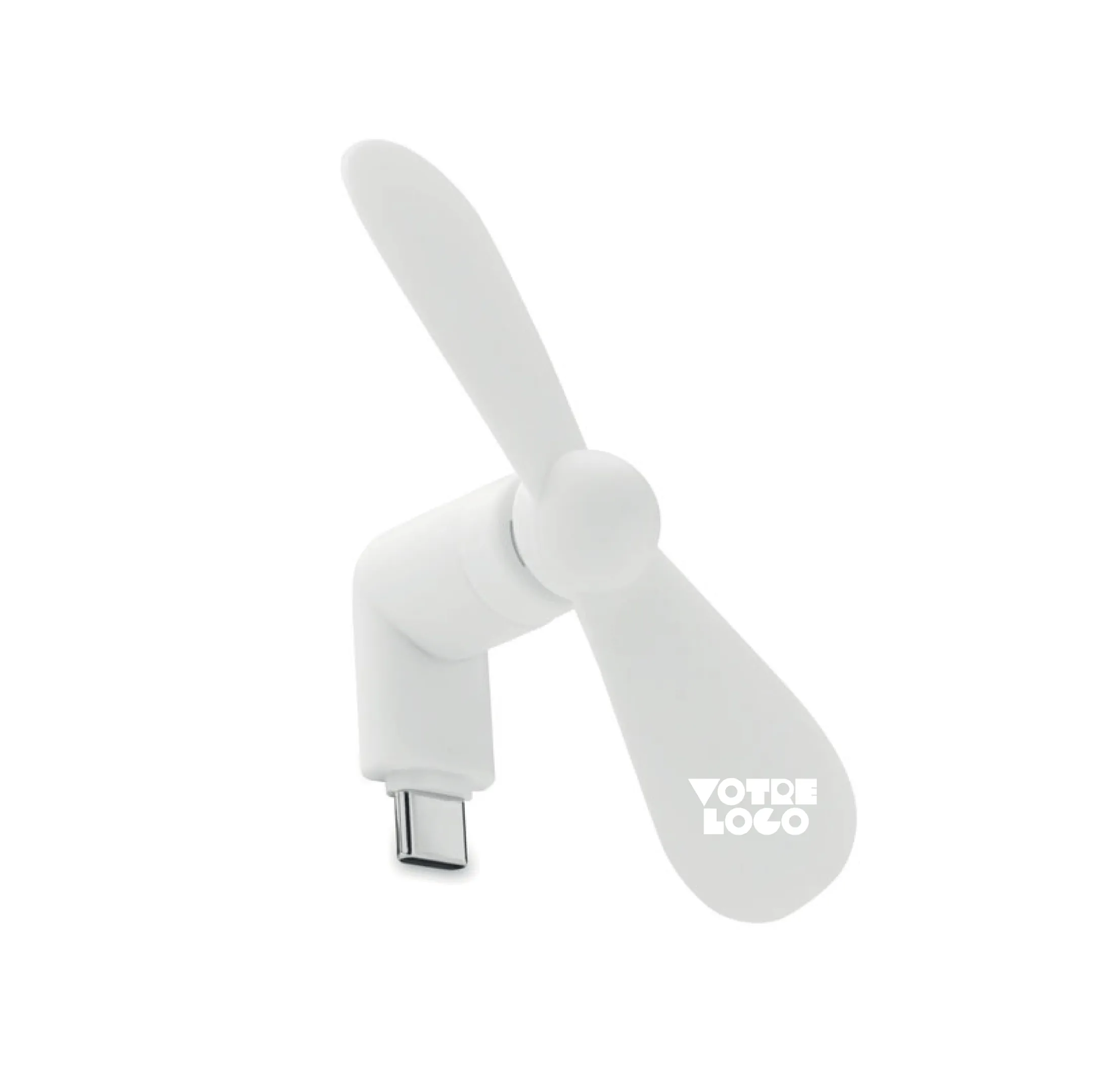 Ventilateur portable UBS-C pour smartphone en TPE personnalisable