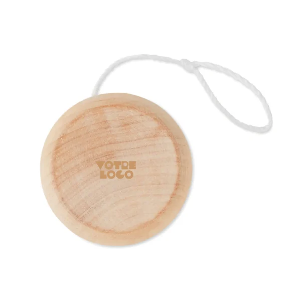 Yo-yo en bois personnalisable
