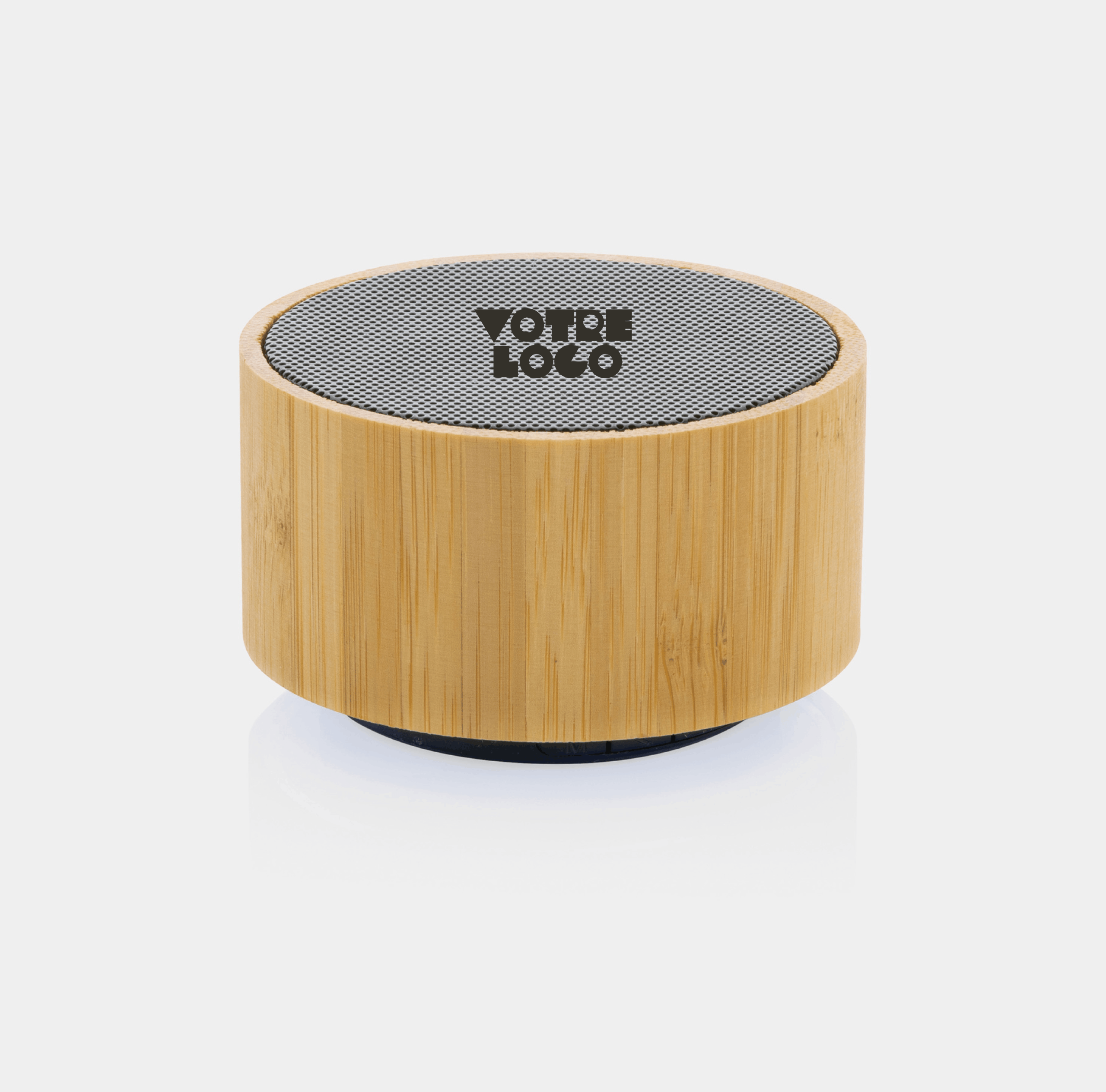 Enceinte 3W en bambou et ABS RCS personnalisable