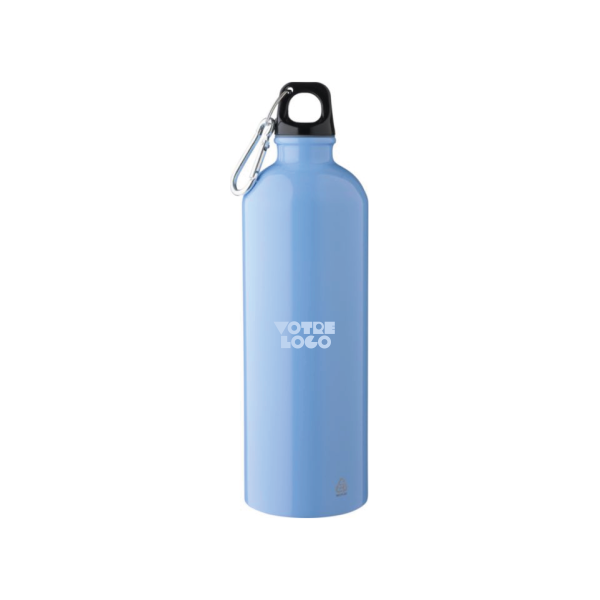 Gourde simple paroi de 750ml en acier inoxydable recyclé personnalisable