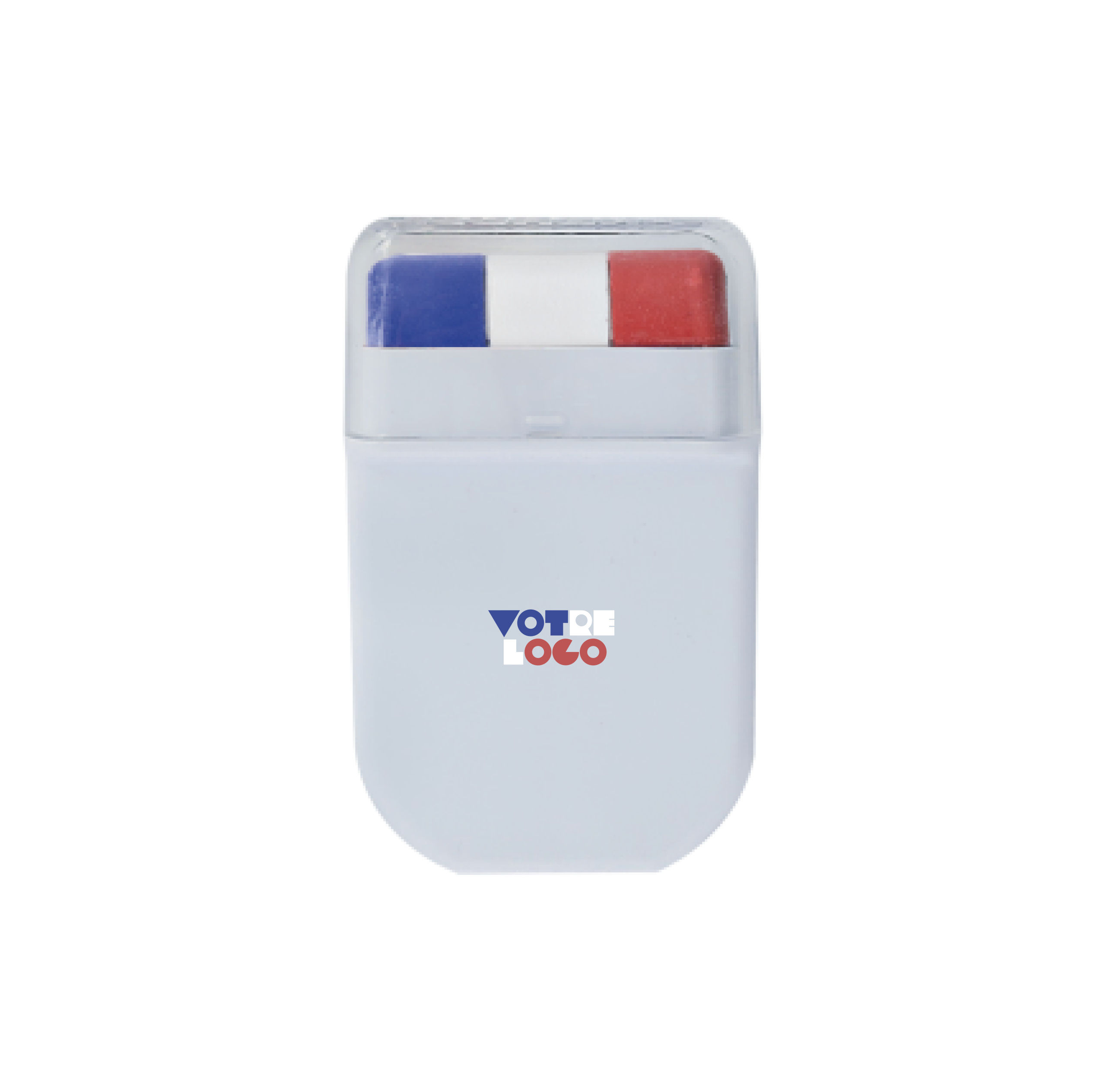 Stick maquillage supporters bleu blanc rouge