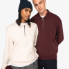Sweat-shirt-300g-col-polo-unisexe-ivoire-personnalisable Sweat col polo unisexe 300 g/m² personnalisable