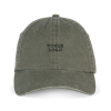 CASQUETTE-ECOREPONSABLE-DELAVEE-UNISEXE-ORGANIC KHAKI Casquette écoresponsable délavée