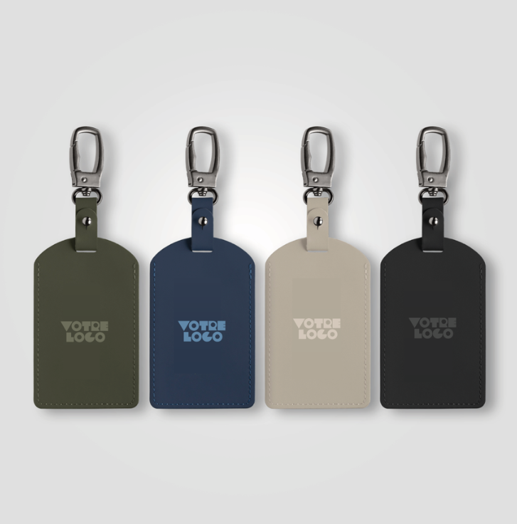 Etiquettes-voyages-PU-personnalisable Etiquette bagage personnalisable