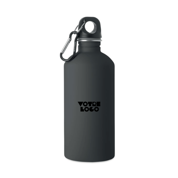 Bouteille 500 ml en acier inoxydable recyclé personnalisable