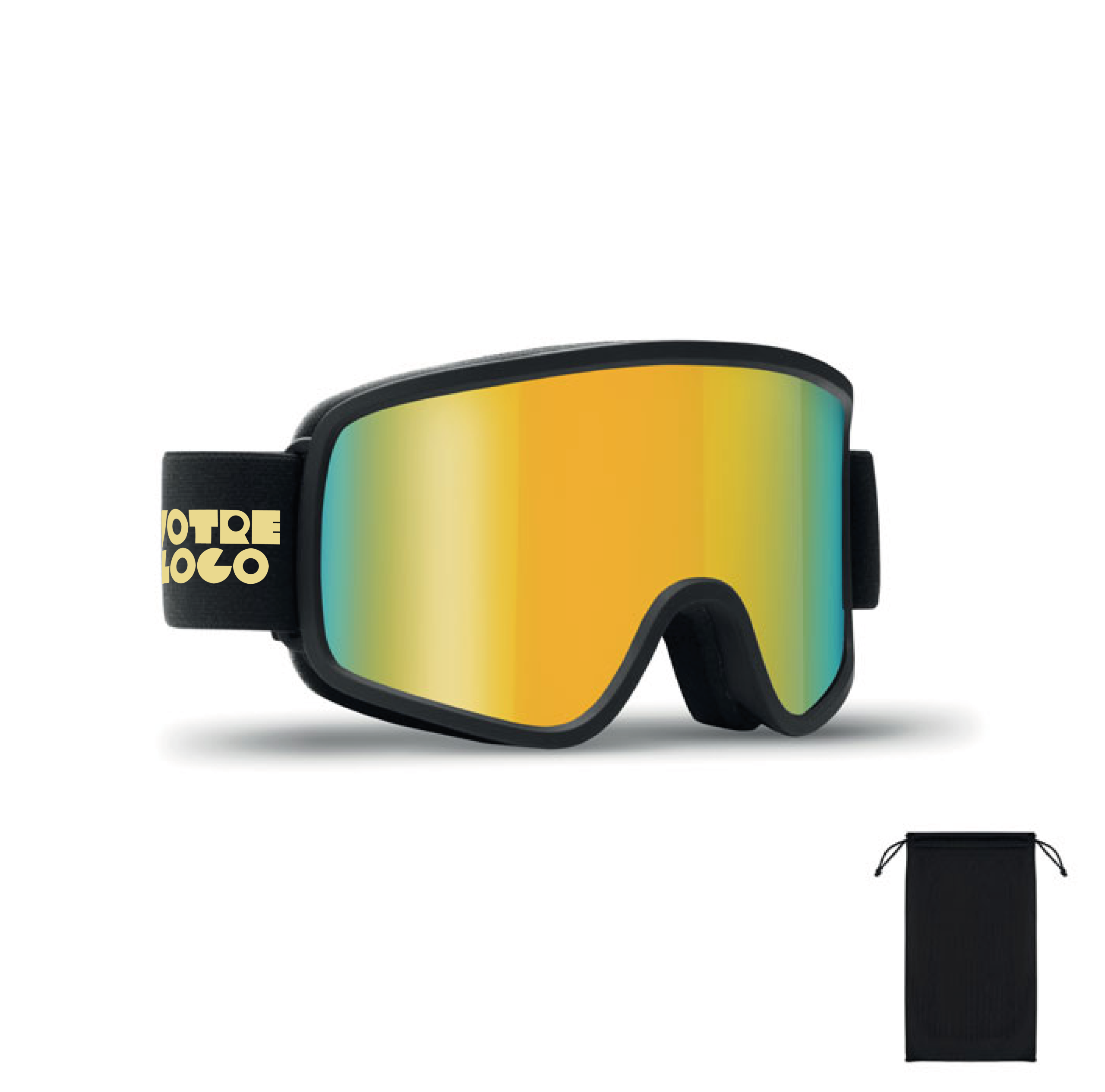 Masque de ski UV400 personnalisable