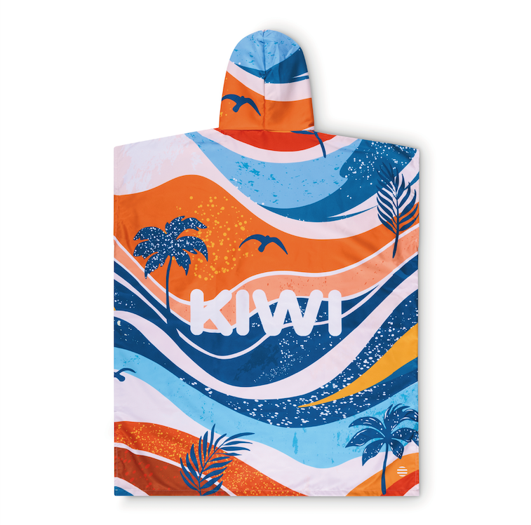 Serviette à capuche microfibre 100% personnalisable