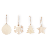 Décoration de Noël en bois personnalisable